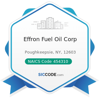 Effron Fuel Oil Corp - NAICS Code 454310 - Fuel Dealers