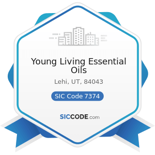 Young Living Essential Oils - SIC Code 7374 - Computer Processing and Data Preparation and...