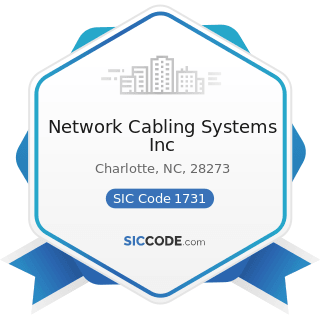 Network Cabling Systems Inc - SIC Code 1731 - Electrical Work