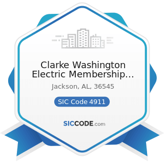 Clarke Washington Electric Membership Corp - SIC Code 4911 - Electric Services