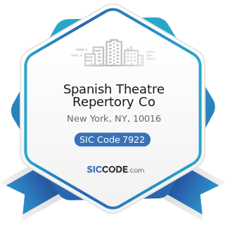Spanish Theatre Repertory Co - SIC Code 7922 - Theatrical Producers (except Motion Picture) and...