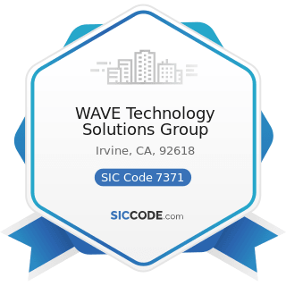 WAVE Technology Solutions Group - SIC Code 7371 - Computer Programming Services