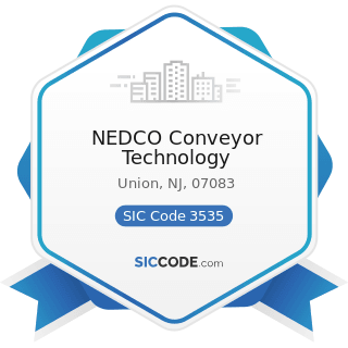 NEDCO Conveyor Technology - SIC Code 3535 - Conveyors and Conveying Equipment