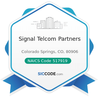 Signal Telcom Partners - NAICS Code 517919 - All Other Telecommunications