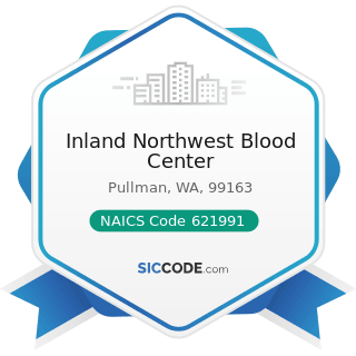 Inland Northwest Blood Center - NAICS Code 621991 - Blood and Organ Banks