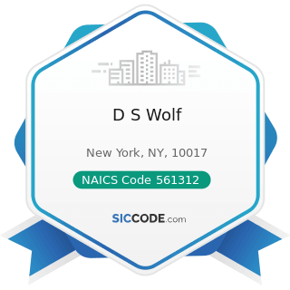 D S Wolf - NAICS Code 561312 - Executive Search Services
