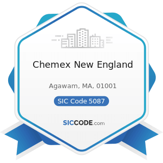 Chemex New England - SIC Code 5087 - Service Establishment Equipment and Supplies