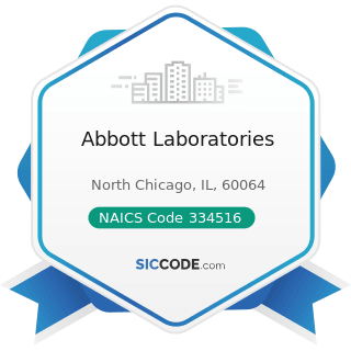 Abbott Laboratories - NAICS Code 334516 - Analytical Laboratory Instrument Manufacturing