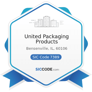 United Packaging Products - SIC Code 7389 - Business Services, Not Elsewhere Classified