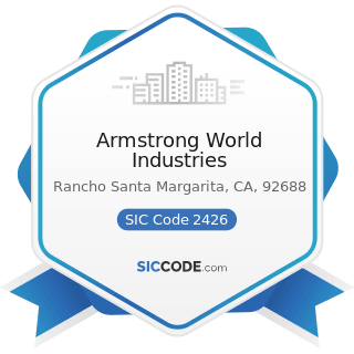 Armstrong World Industries - SIC Code 2426 - Hardwood Dimension and Flooring Mills