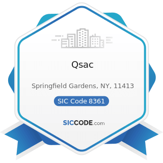 Qsac - SIC Code 8361 - Residential Care