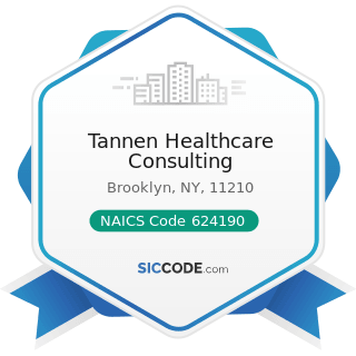Tannen Healthcare Consulting - NAICS Code 624190 - Other Individual and Family Services