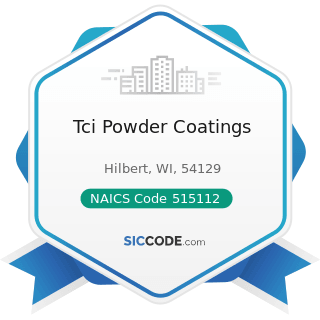 Tci Powder Coatings - NAICS Code 515112 - Radio Stations