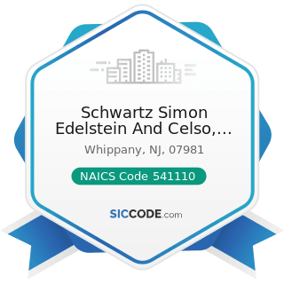 Schwartz Simon Edelstein And Celso, LLC - NAICS Code 541110 - Offices of Lawyers