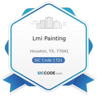 Lmi Painting - SIC Code 1721 - Painting and Paper Hanging