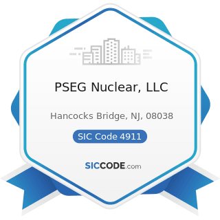 PSEG Nuclear, LLC - SIC Code 4911 - Electric Services