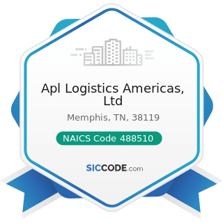 Apl Logistics Americas, Ltd - NAICS Code 488510 - Freight Transportation Arrangement