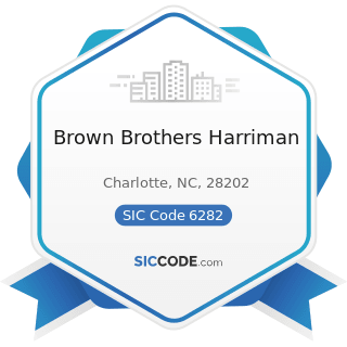 Brown Brothers Harriman - SIC Code 6282 - Investment Advice