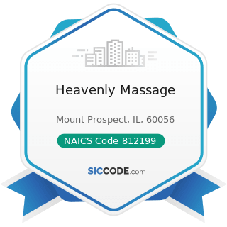 Heavenly Massage - NAICS Code 812199 - Other Personal Care Services