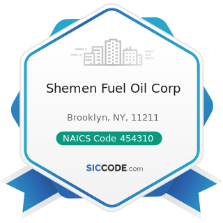 Shemen Fuel Oil Corp - NAICS Code 454310 - Fuel Dealers