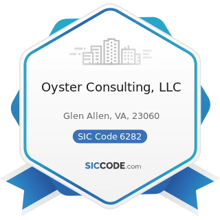 Oyster Consulting, LLC - SIC Code 6282 - Investment Advice