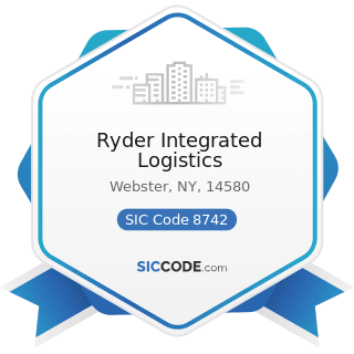 Ryder Integrated Logistics - SIC Code 8742 - Management Consulting Services