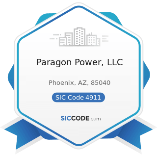 Paragon Power, LLC - SIC Code 4911 - Electric Services