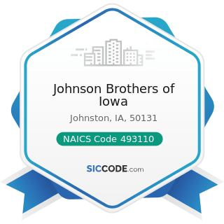 Johnson Brothers of Iowa - NAICS Code 493110 - General Warehousing and Storage