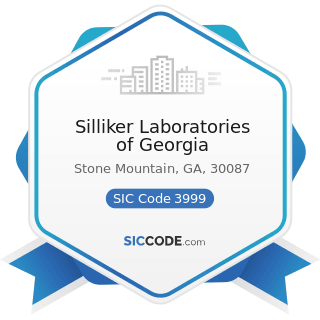 Silliker Laboratories of Georgia - SIC Code 3999 - Manufacturing Industries, Not Elsewhere...