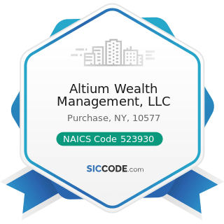Altium Wealth Management, LLC - NAICS Code 523930 - Investment Advice