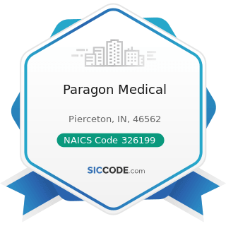 Paragon Medical - NAICS Code 326199 - All Other Plastics Product Manufacturing