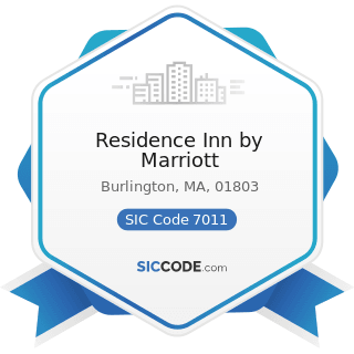 Residence Inn by Marriott - SIC Code 7011 - Hotels and Motels