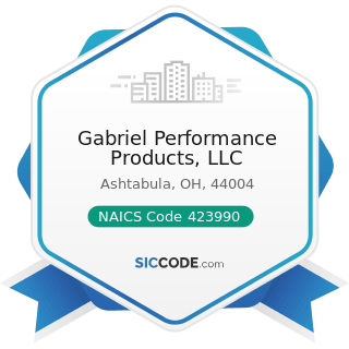Gabriel Performance Products, LLC - NAICS Code 325211 - Plastics Material and Resin Manufacturing