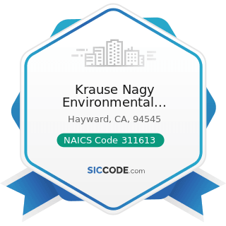 Krause Nagy Environmental Solutions, LLC - NAICS Code 311613 - Rendering and Meat Byproduct...