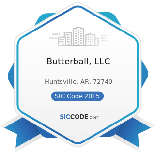 Butterball, LLC - SIC Code 2015 - Poultry Slaughtering and Processing