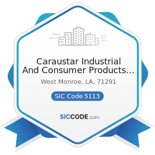 Caraustar Industrial And Consumer Products Group - SIC Code 5113 - Industrial and Personal...