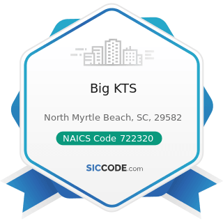 Big KTS - NAICS Code 722320 - Caterers
