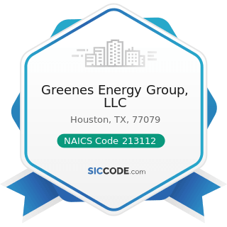 Greenes Energy Group, LLC - NAICS Code 213112 - Support Activities for Oil and Gas Operations