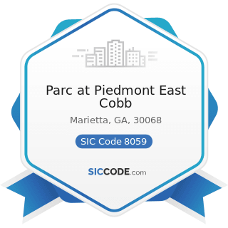 Parc at Piedmont East Cobb - SIC Code 8059 - Nursing and Personal Care Facilities, Not Elsewhere...