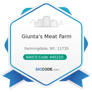 Giunta's Meat Farm - NAICS Code 445210 - Meat Markets
