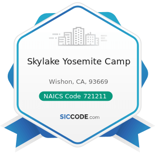 Skylake Yosemite Camp - NAICS Code 721211 - RV (Recreational Vehicle) Parks and Campgrounds
