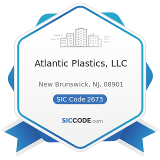 Atlantic Plastics, LLC - SIC Code 2673 - Plastics, Foil, and Coated Paper Bags