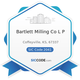 Bartlett Milling Co L P - SIC Code 2041 - Flour and other Grain Mill Products