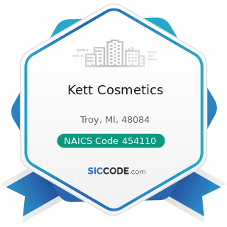 Kett Cosmetics - NAICS Code 454110 - Electronic Shopping and Mail-Order Houses