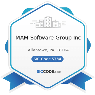 MAM Software Group Inc - SIC Code 5734 - Computer and Computer Software Stores