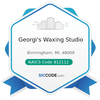 Georgi's Waxing Studio - NAICS Code 812112 - Beauty Salons
