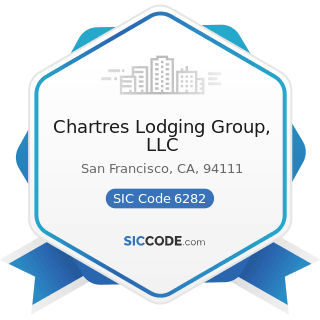 Chartres Lodging Group, LLC - SIC Code 6282 - Investment Advice