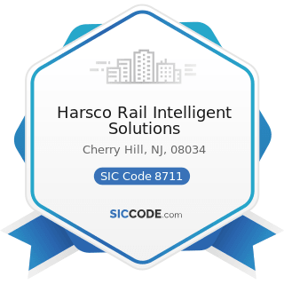 Harsco Rail Intelligent Solutions - SIC Code 8711 - Engineering Services