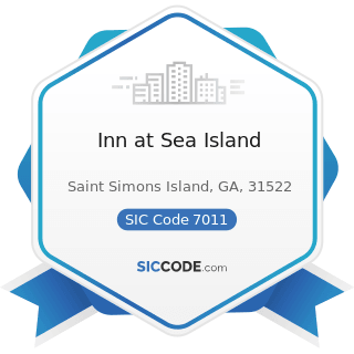 Inn at Sea Island - SIC Code 7011 - Hotels and Motels
