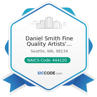 Daniel Smith Fine Quality Artists' Materials - NAICS Code 444120 - Paint and Wallpaper Retailers